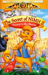 The Secret of NIMH 2 - Timmy to the Rescue   (US video cover)